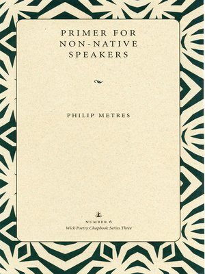 cover image of Primer for Non-Native Speakers